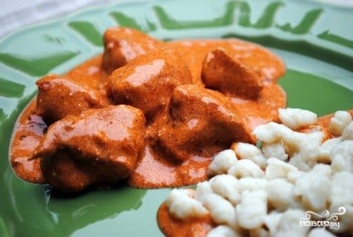 Beef Paprikash