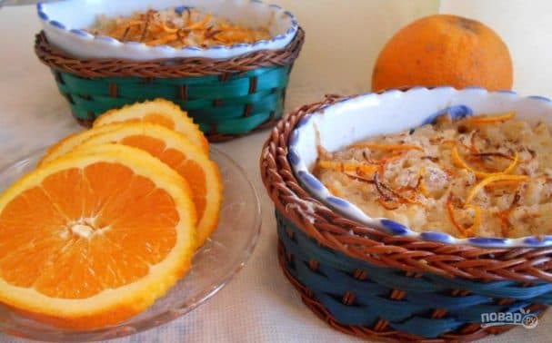 Паровой рисовый пудинг
