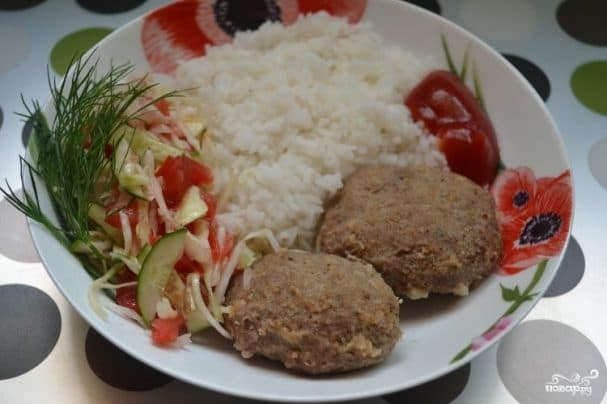 Паравыя кацлеты з ялавечыны