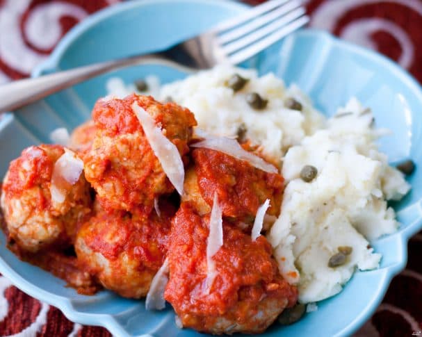 Steamed meatballs in a multicooker