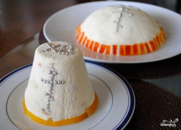 Cheesecake from curd mass