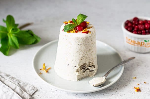 Easter dish made from green buckwheat