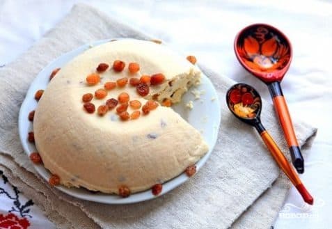 Ricotta and mascarpone Easter cheesecake