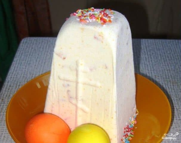 Царская тварожная пасха
