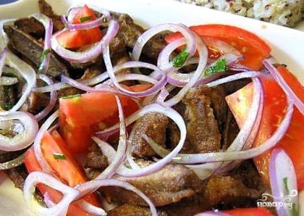 Albanian-style liver