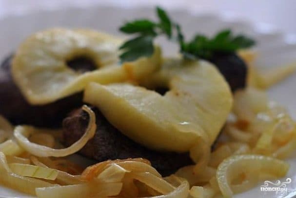 Печань з яблыкамі