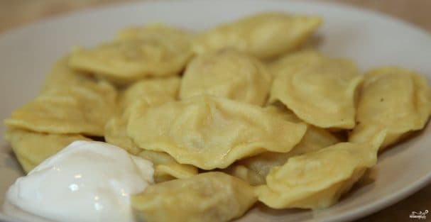 Пельмені з бульбай