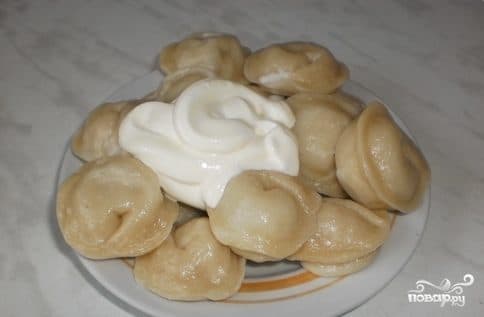 Пельмені ў параварцы