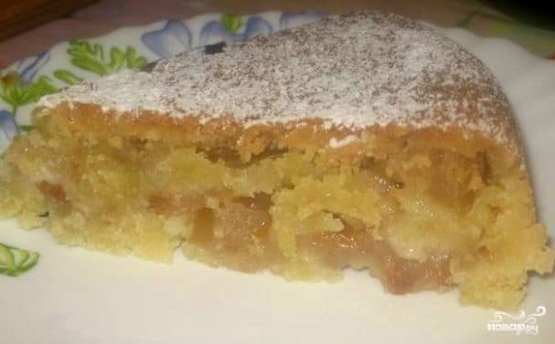 Пясчаны пірог у мультыварцы