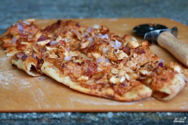 Піца з курыным цвярдом
