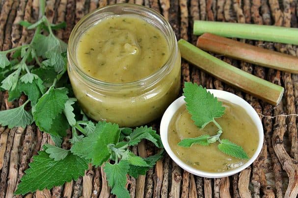 Rhubarb puree