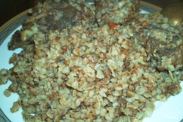 Плов из гречки
