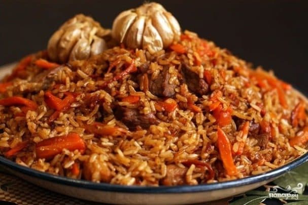 Плов на сковороді