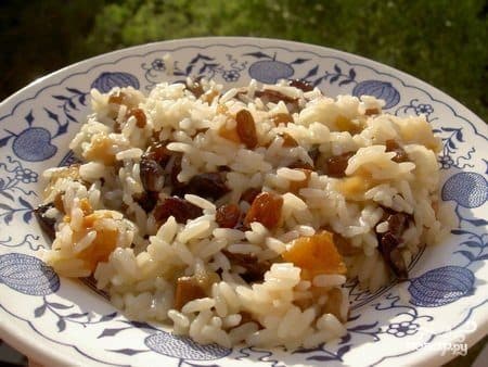 Плов з яблуками