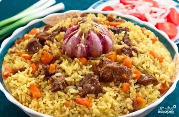 Pilaf in Panasonic Multicooker