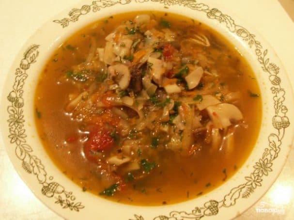 Lenten cabbage solyanka