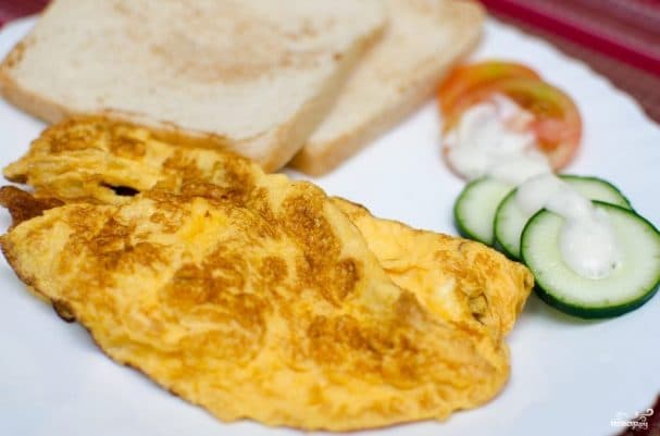 Simple omelette