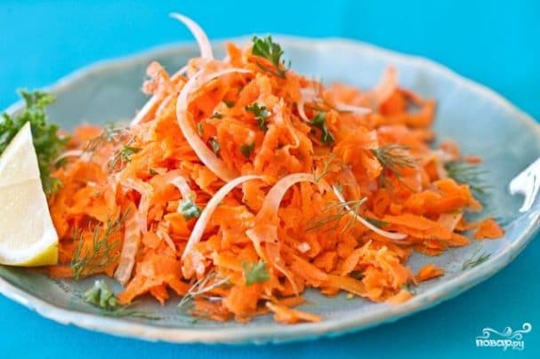 Simple carrot salad