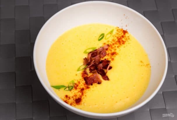 Simple cheese soup