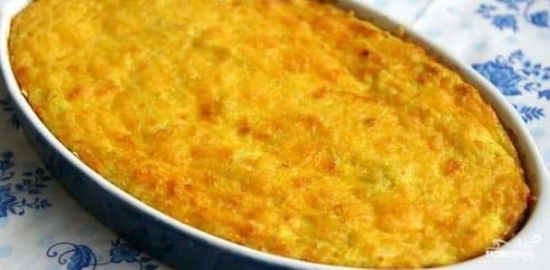 Cauliflower Pudding