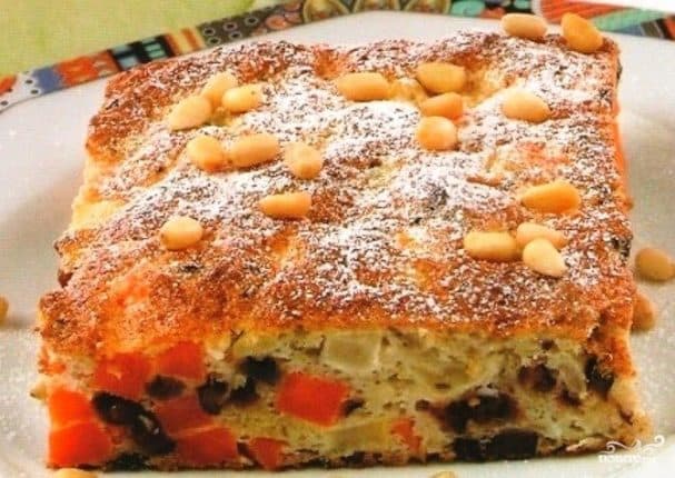 Carrot and Apple Pudding