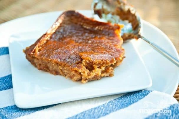 Persimmon pudding