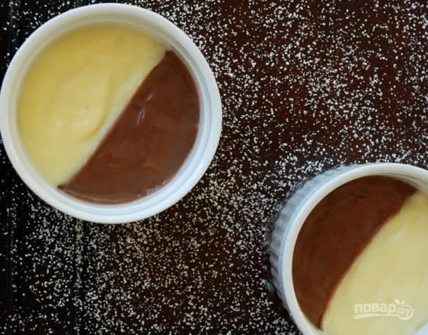 Pudding with Nutella
