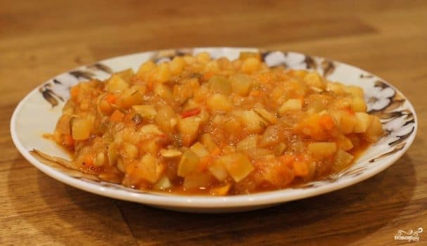 Рагу з кабачкоў