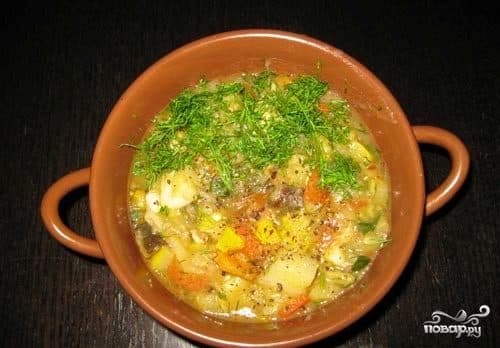 Рагу з мясам і цукініями