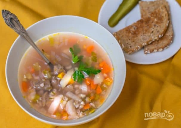 Рассольнік на хуткую руку