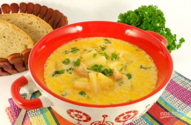 Recipe for delicious chicken soup