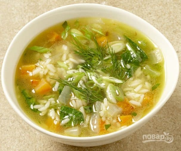 Rice soup