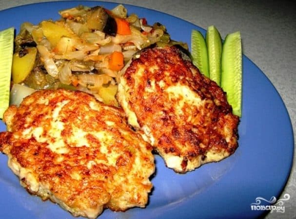 Chicken minced cutlets