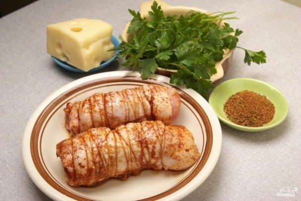 Рулет з курыных стажкоў