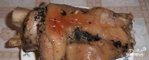 Рулька ў фальзе ў мультыварцы