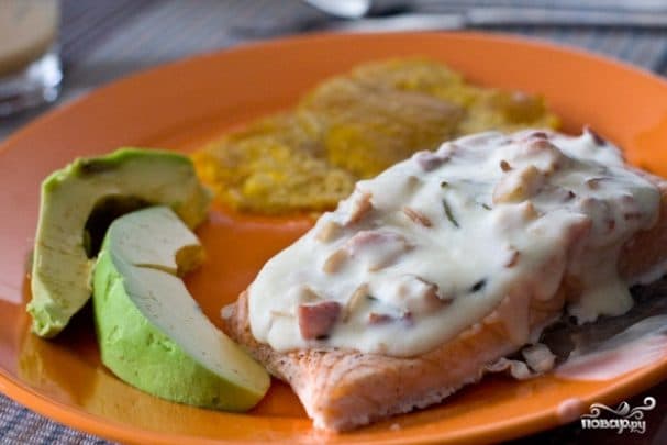 French-style baked fish in the oven