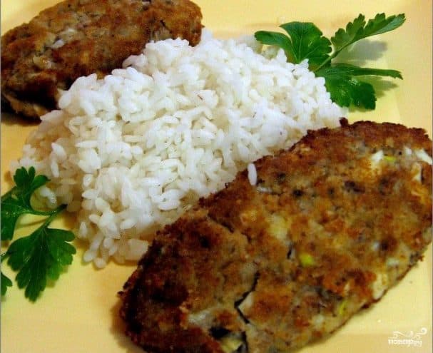 Рыбныя кацлеты з кансервы