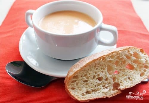Fish cream soup