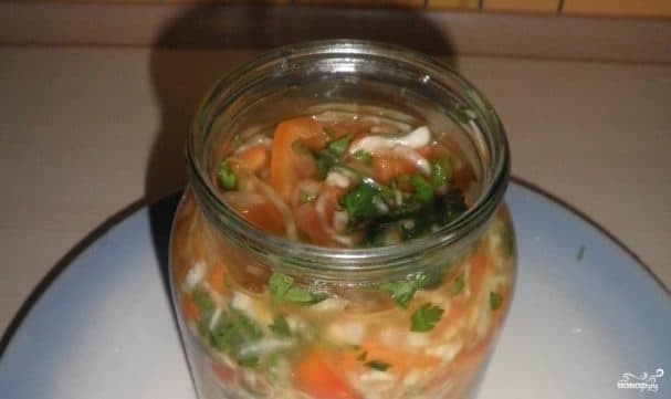Salad for winter