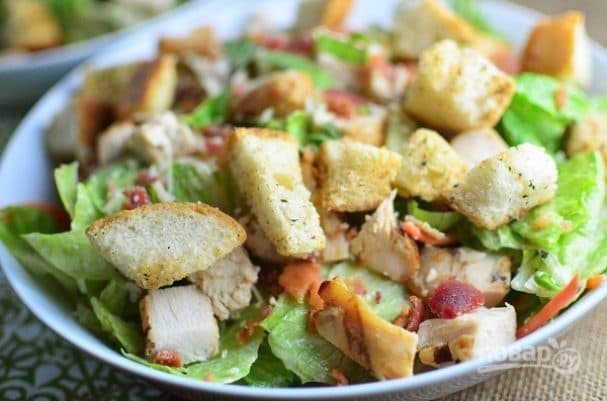 Chicken salad (step by step)