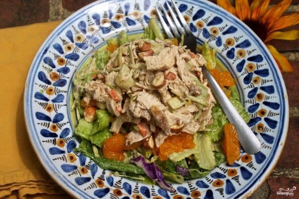 Homemade chicken salad