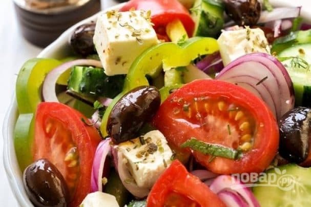 Салат классический простой