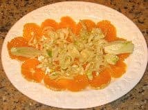 Orange and fennel salad