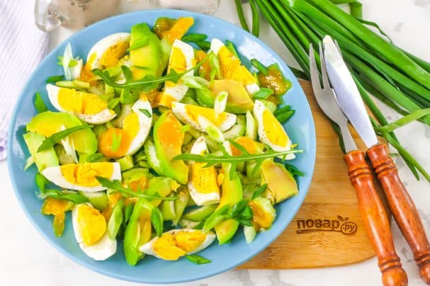 Avocado and Celery Salad