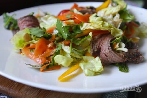 Beef salad
