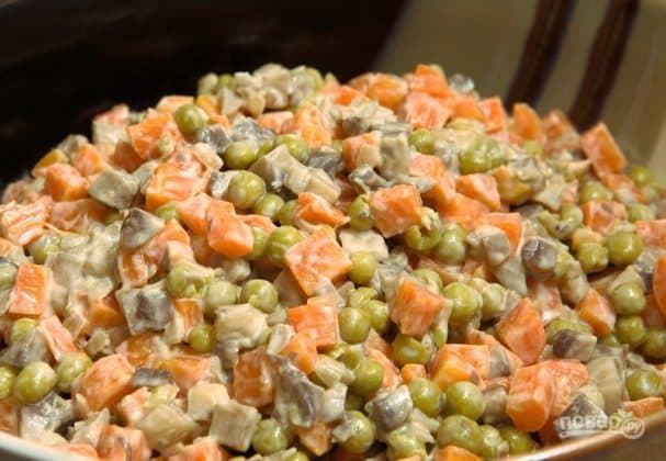 Mushroom salad