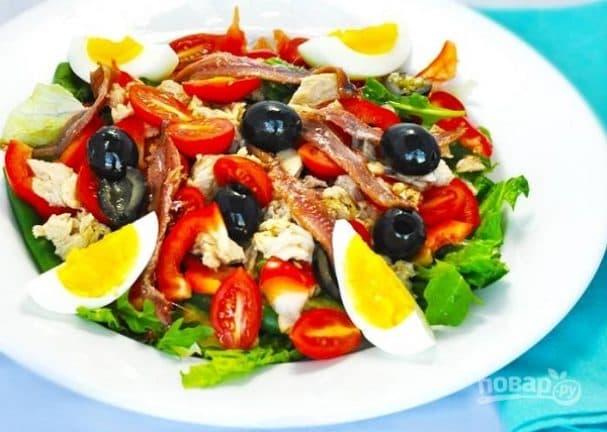 Tuna salad from canned tuna