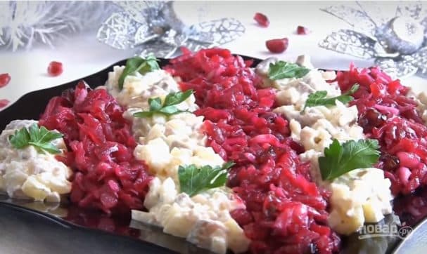 Салат із оселедцем