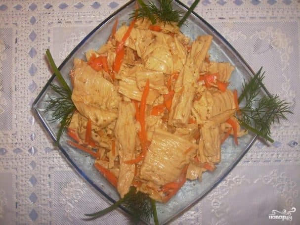 Салат з саевага мяса