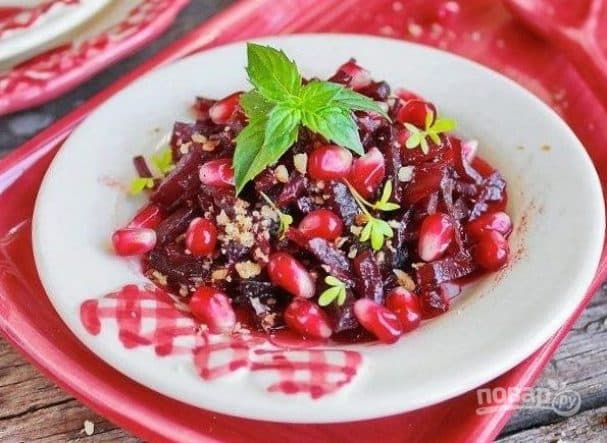 Салат из свеклы